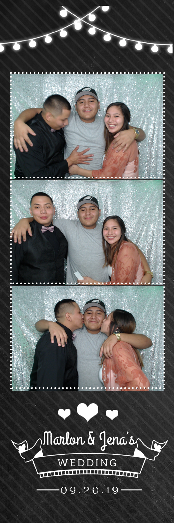 Jena and Marlon's Wedding | View more photos from the event at gallery.photoboothbillings.com/u/PhotoBoothBillings/Jena-and-Marlons-Wedding